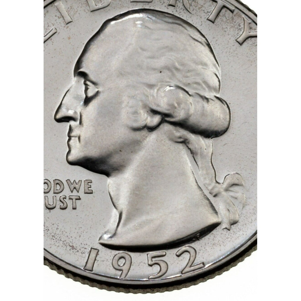 1952 25C Washington Silver Quarter Gem Proof (PF)