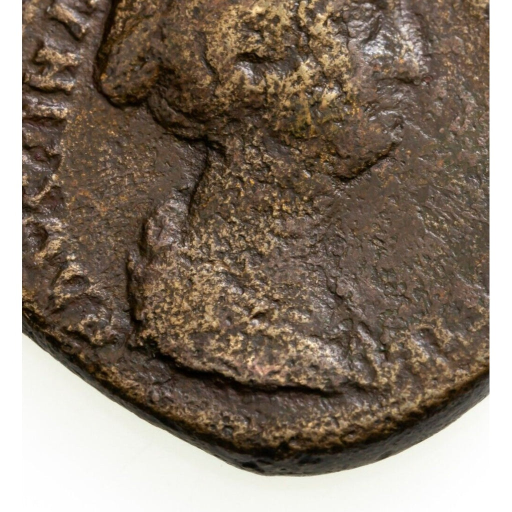 147-150 AD Roman, Faustina II AE As Coin, 11.3 gr, 26.5 mm