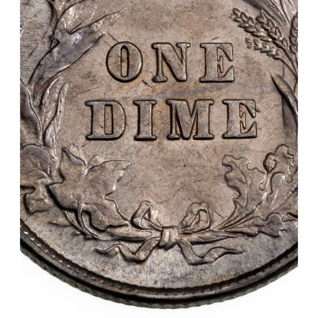 1892 10C Barber Dime in Choice BU Condition, Excellent Eye Appeal, Nice Luster