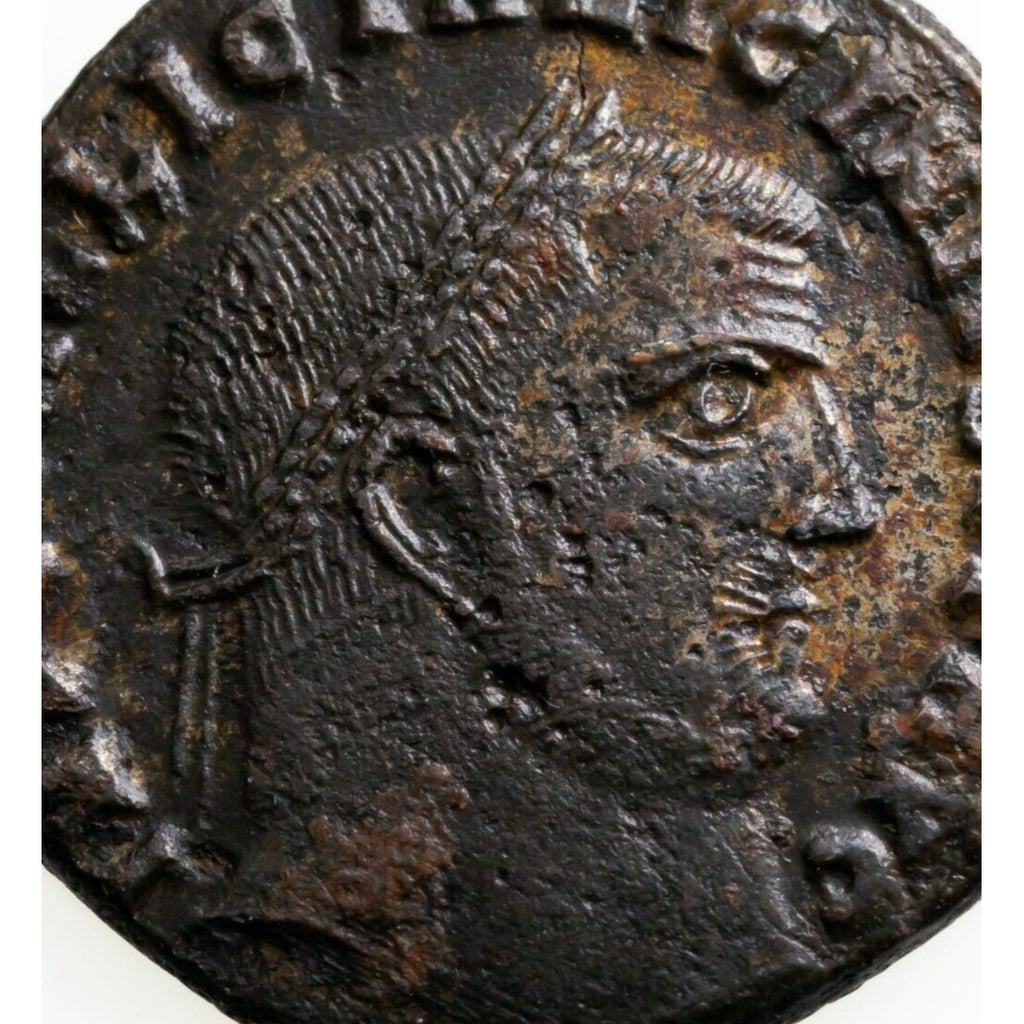 Roman Imperial, Licinius I Jan-Feb 313 AD, AE Follis Coin XF, 4.2gr/ 21mm RIC-73
