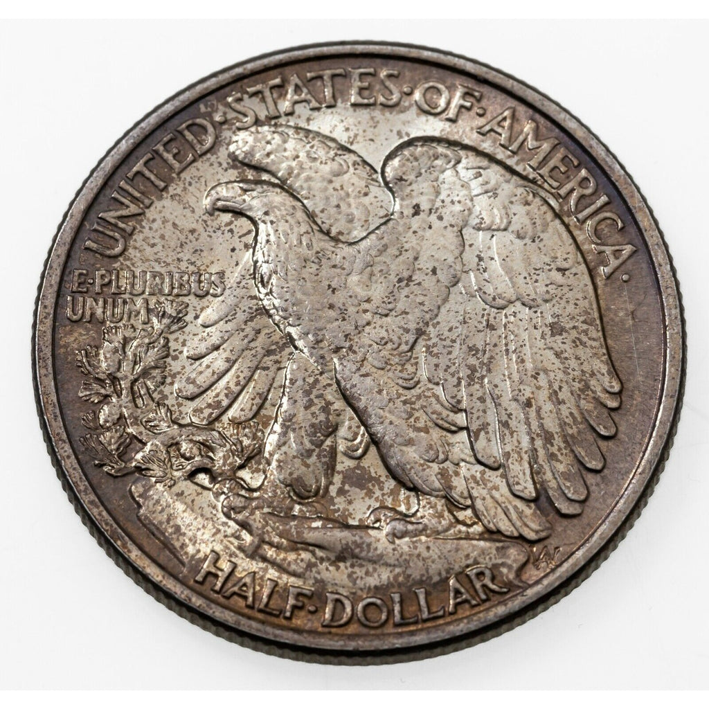 1937 50C Walking Liberty Half Dollar in Choice BU Condition, Full Luster