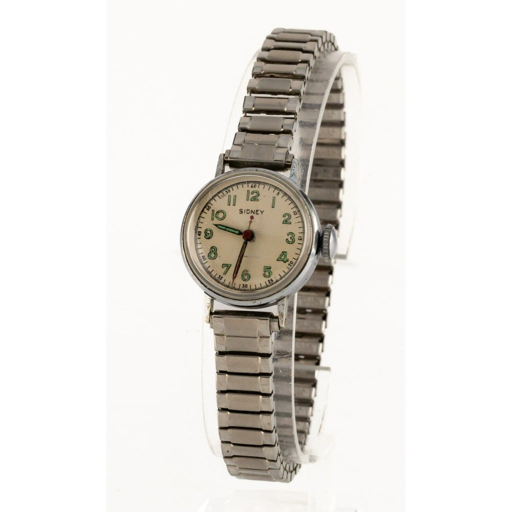 Sidney Women's Stainless Steel Vintage Automatic Watch w/ Expansion Bracelet