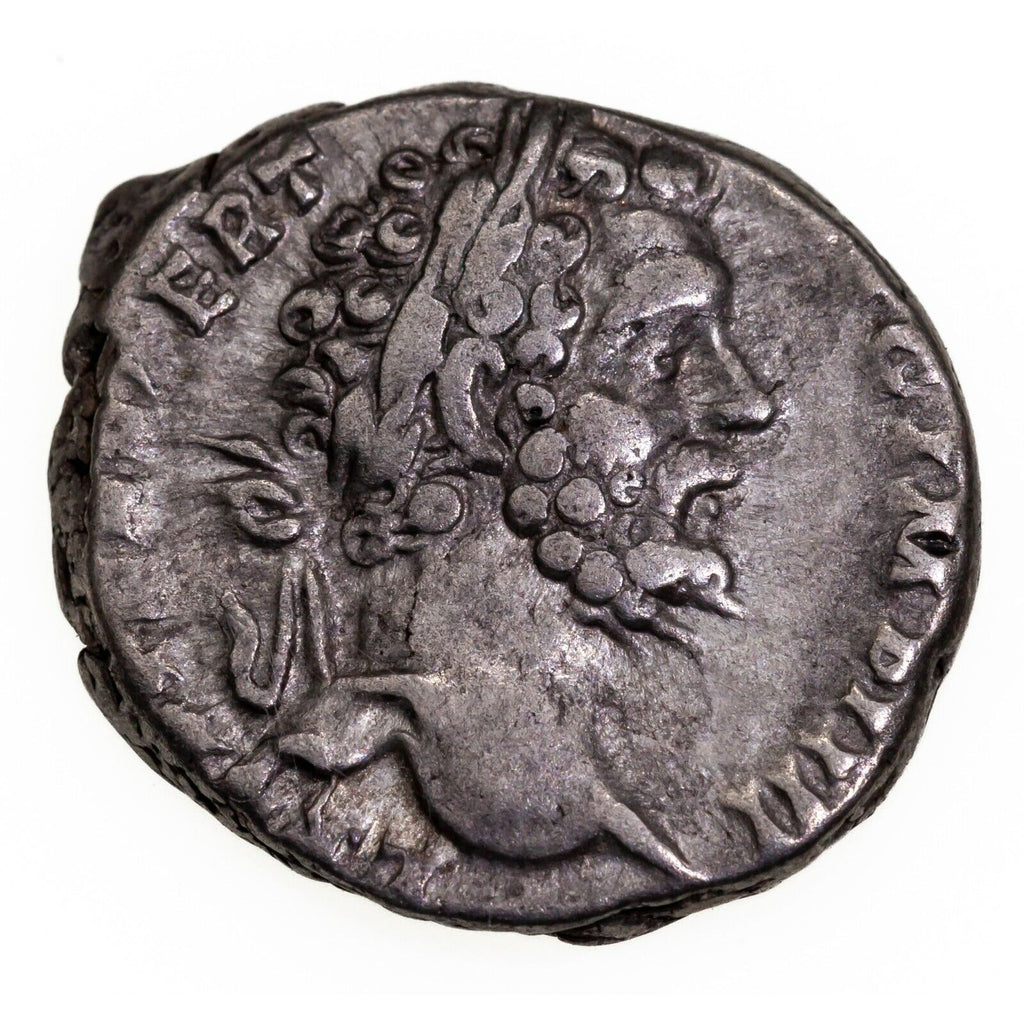 193-211 AD Roman Emp. Septimius Severus AR Denarius 3.51g, 18.9mm Coin RIC 61