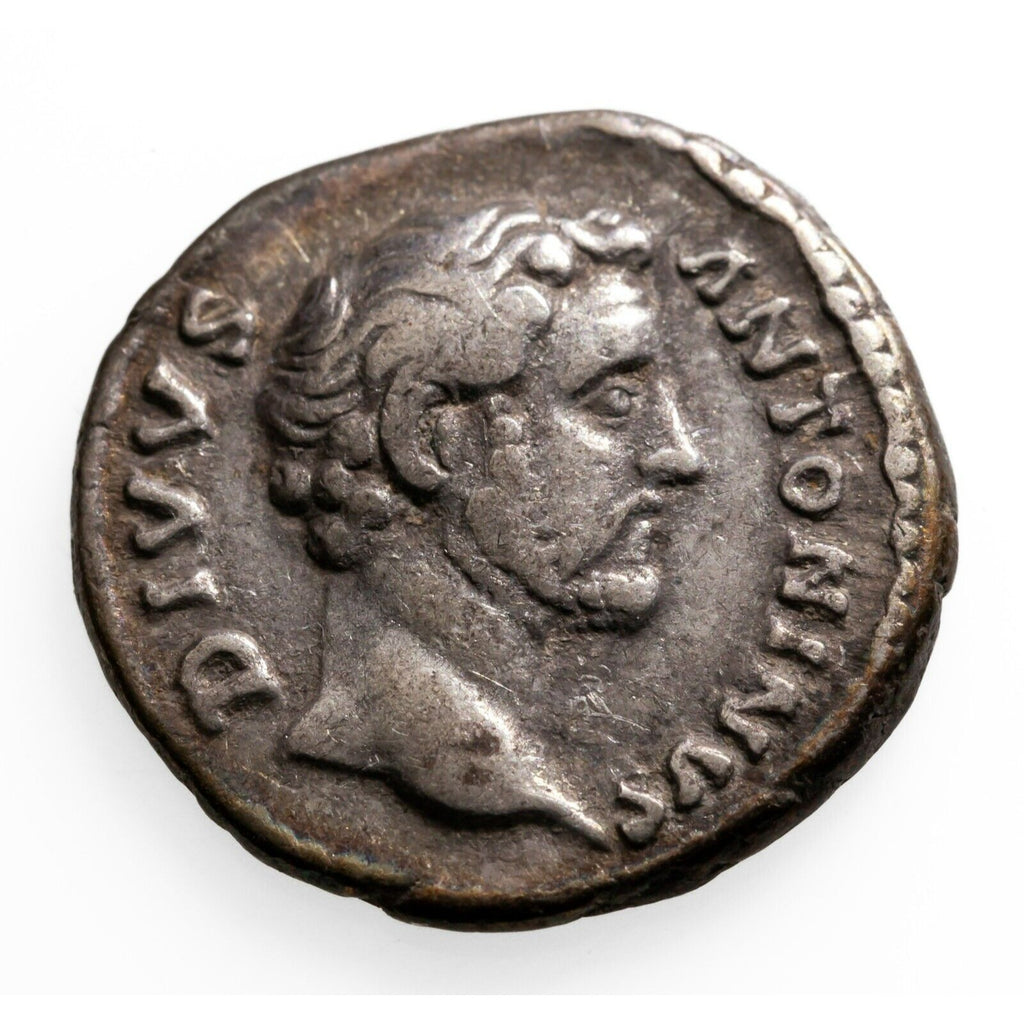 138-161 AD Antoninus Pius AR Denarius Coin in VF, 18mm, 3.2gr, S-5194