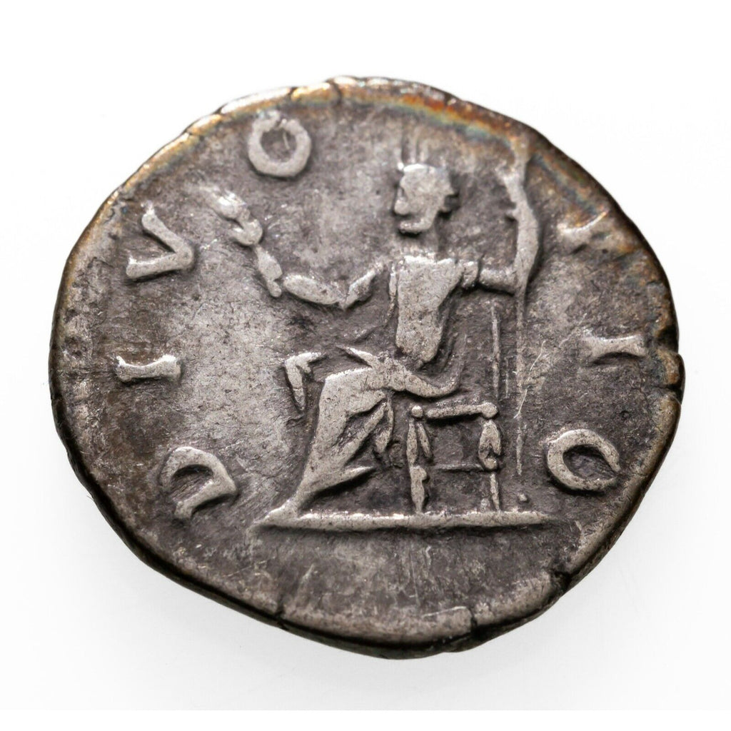 138-161 AD Antoninus Pius AR Denarius Coin in VF, 18mm, 3.2gr, S-5194