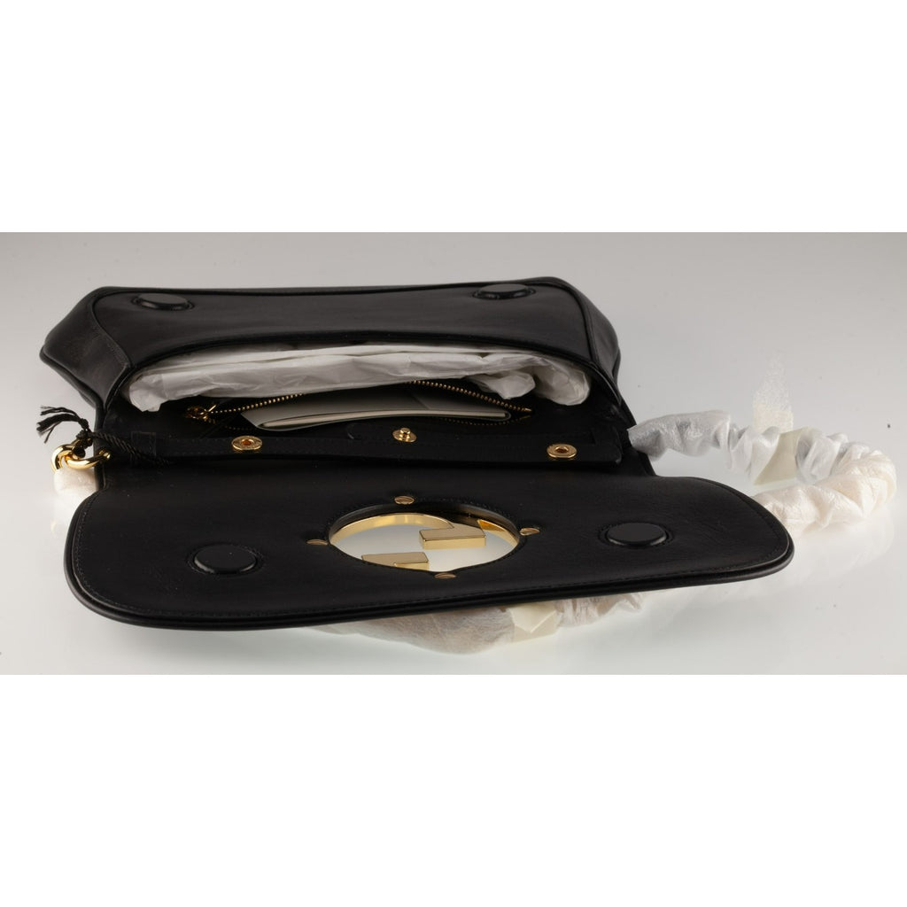 Gucci Blondie Bag Black Leather Gold HW Box Papers Dustbag