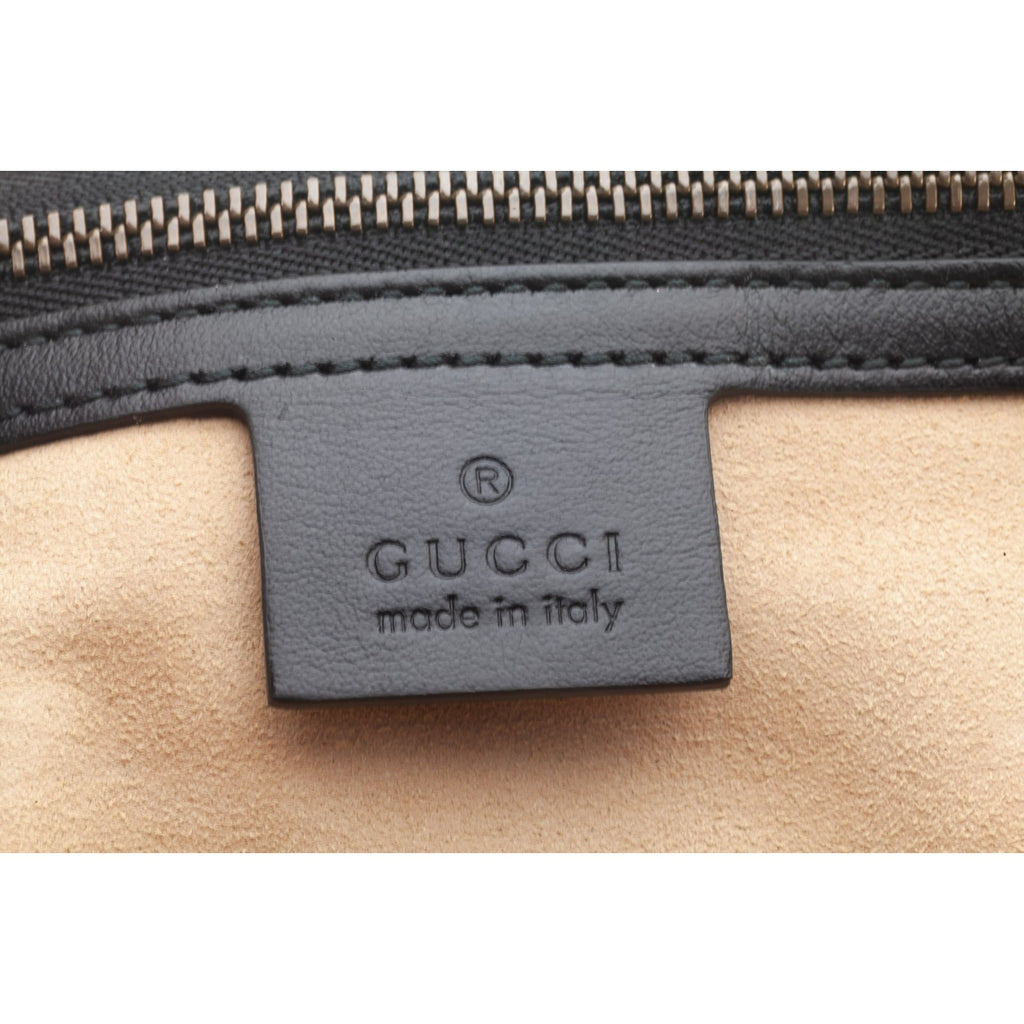 Gucci Large GG Marmont Matelasse Black Leather Shoulder Bag Box Dustbag
