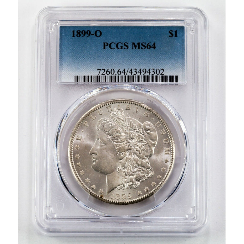 1899-O $1 Silver Morgan Dollar Graded by PCGS as MS-64! Gorgeous Morgan