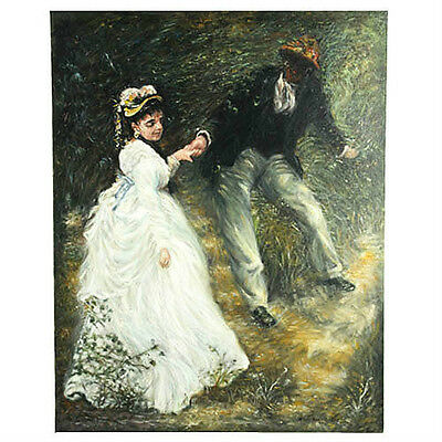 Untitled (After Renoir's Le Promenade) By Anthony Sidoni 2006 Oil on Canvas