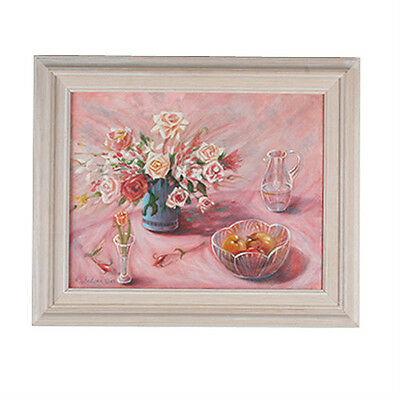 Untitled (Floral Still Life) By Anthony Sidoni 2002 Signed Oil on Canvas