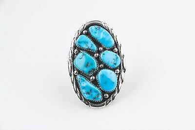 Benny Touchine Navajo Turquoise Nugget Ring