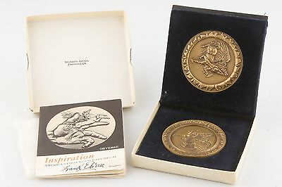 1974 Medallic Art Company "Inspiration" Multi-Part Frank Eliscu w/ Bonus Medal