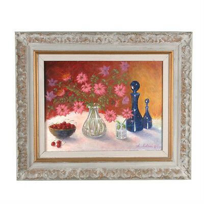 "Potpourri" By Anthony Sidoni 1999 Signed Oil on Canvas 20 3/4"x24 1/2"