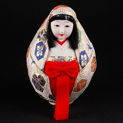 Vintage Japanese Egg Doll Roly Poly Pin Cushion Great Condition!