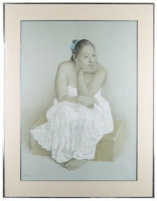 "Virginia" by Francisco Zúñiga, Lithograph Signed & Numbered 73/100 28.5" x 36"