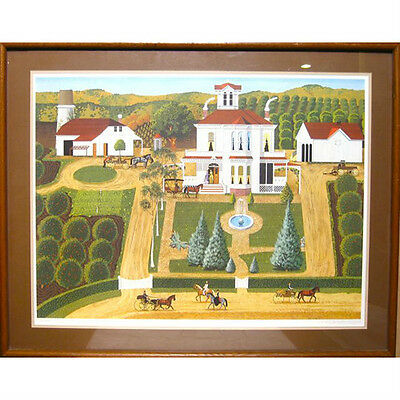 "Hollenbeck Mansion" By Herb Fillmore Signed Ltd Edition #140/500 Lithograph