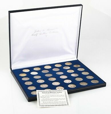 American Historic Society John F. Kennedy Half Dollar Collection 1964 - 1999