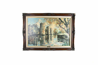 "Bodiam Twilight" By Marty Bell Signed Limited Edition Print #67/900 w/ CoA