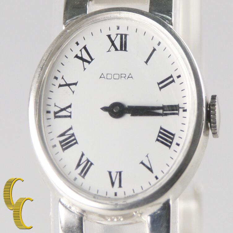 Adora Women's Fine Silver (.835) Fashion Hand-Winding Watch Great Gift for Her!
