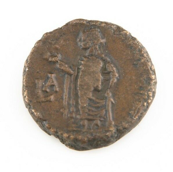 284-285 AD Roman Egypt Billon Tetradrachm Coin VF Diocletian Elpis Hope D-5669