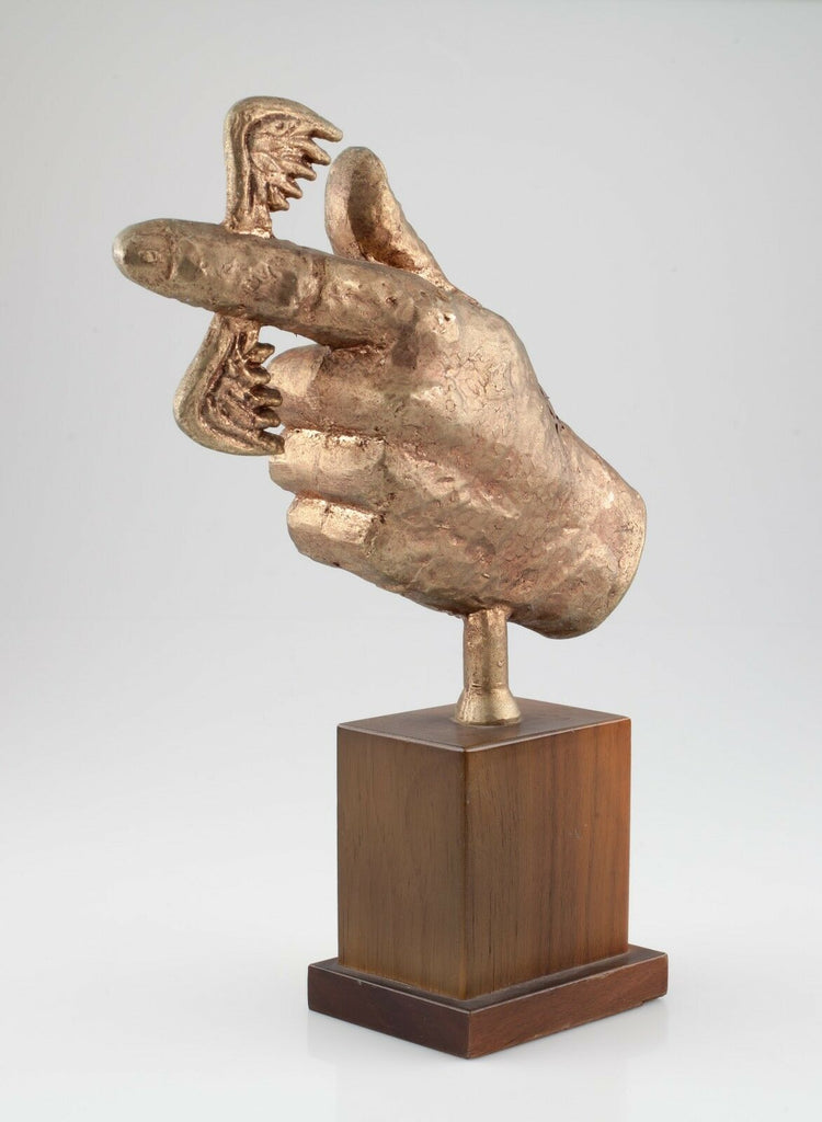 Fickle Finger of Fate Bronze Employee Award from "Rowan & Martin's Laugh-In"
