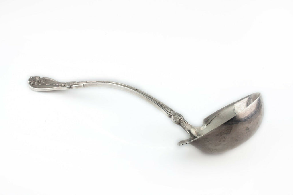 Violet by Whiting Sterling Silver Large Ladle 12" Monogram