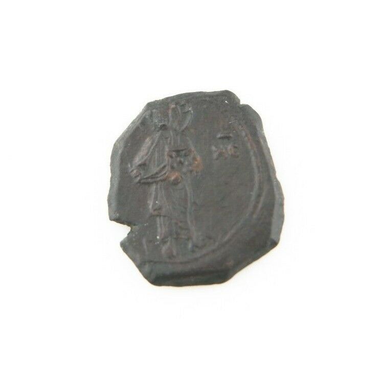 1118-1143 East Roman Byzantine AE 1/2 Tetarteon XF John II Comnenus Half S#1954
