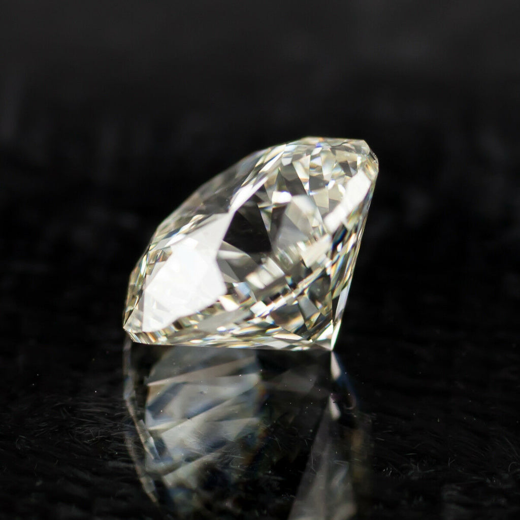 3.02 Carat Loose L  / VS2 Round Brilliant Cut Diamond GIA Certified