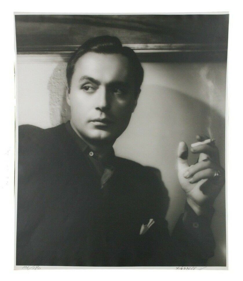 Charles Boyer by George Hurrell Signed Photographic Print LE of 190 24" x 20"