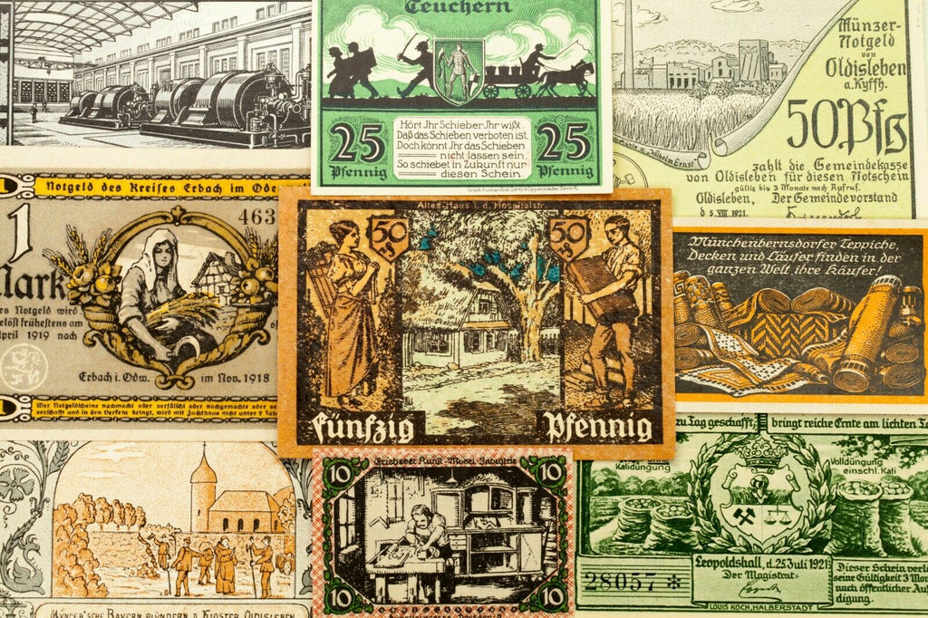1920's Germany Notgeld (Emergency Money) 25pc - Dramburg, Lubbecke, Stedesand