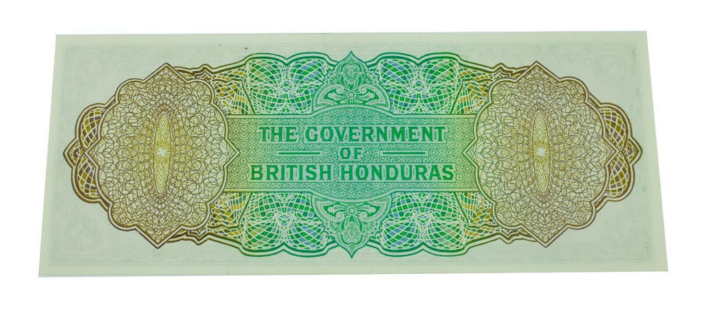 1969 British Honduras One Dollar Note in Unc. Condition Pick# 28b