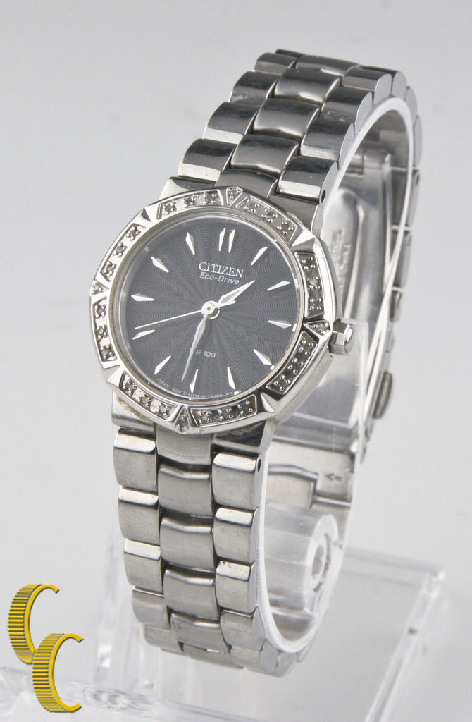 Citizen Lady's "Eco-Drive" Stainless Steel Wrist Watch Beautiful Gift for Her!