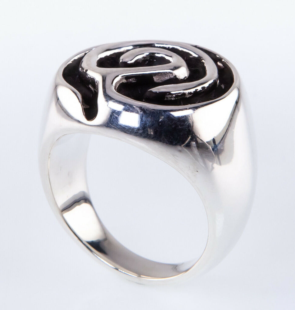 Sterling Silver Robert Lee Morris RLM Designer Ring Size 8.25