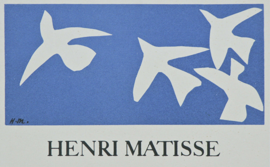 Collection of (4) Matisse Lithographs from Fernand Mourlot Book: Art in Posters