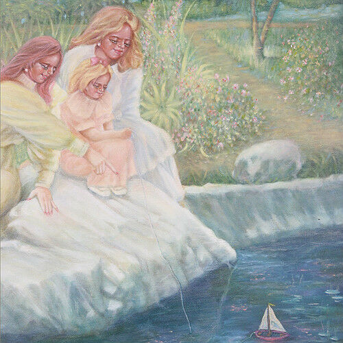 "Maiden Voyage" By Anthony Sidoni 1996 Signed Oil on Canvas 24"x30"