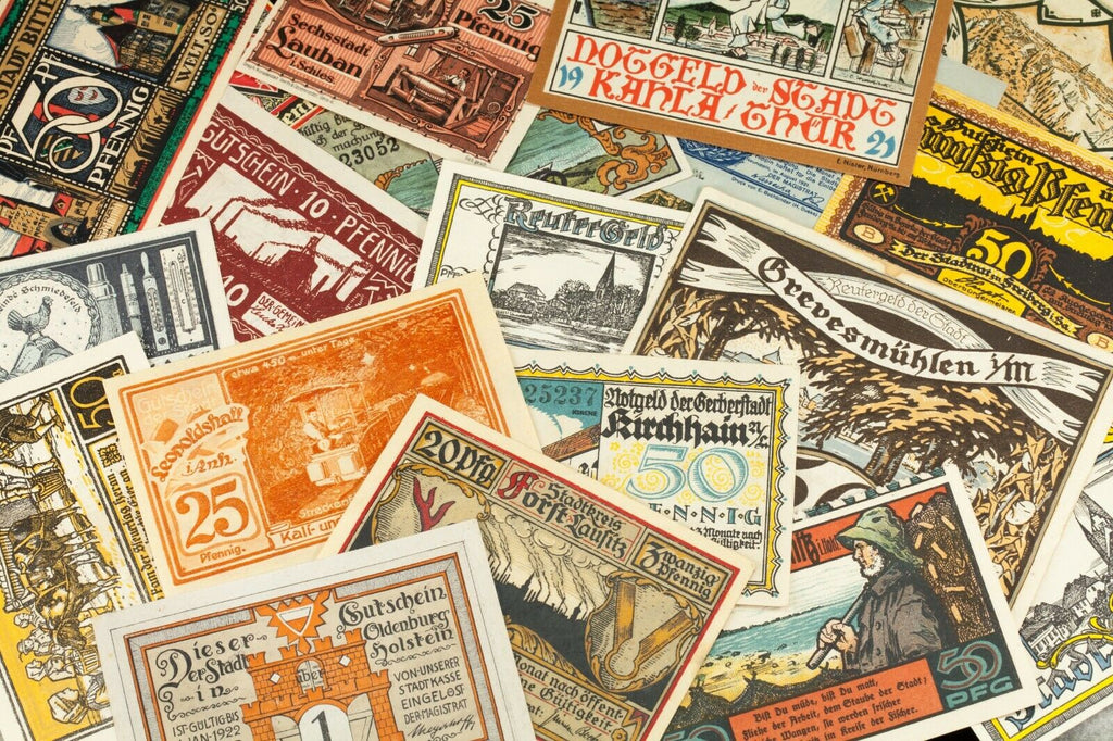 1920's Germany Notgeld Money 25pc Labor & Industry - Forst, Gromitz, Oldenburg