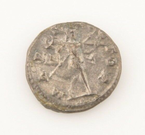 218-219 AD Roman Imperial AR Denarius Silver Coin XF Elagabalus Mars S-7526