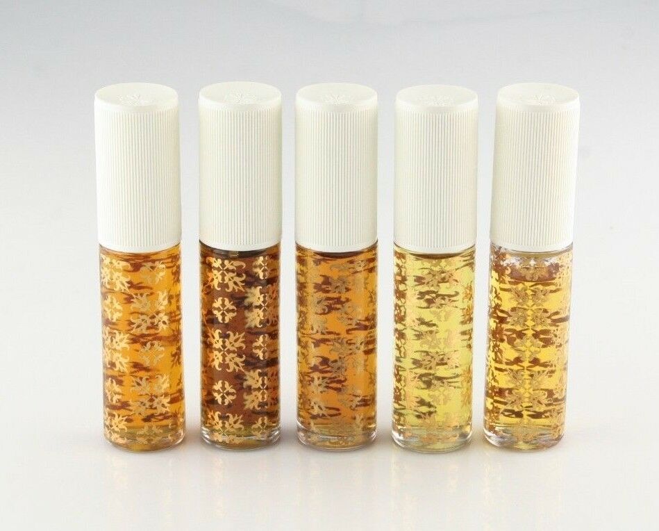Lot of 5 Vintage Viviane Woodard Perfumes (Quint'Essence) from 1950s - 1960s