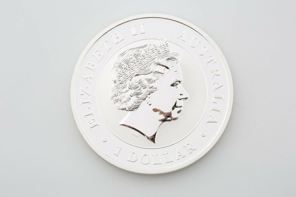 2012-P Australia Silver Koala One Dollar Coin BU 1 oz .999 $1 Elizabeth KM#1689