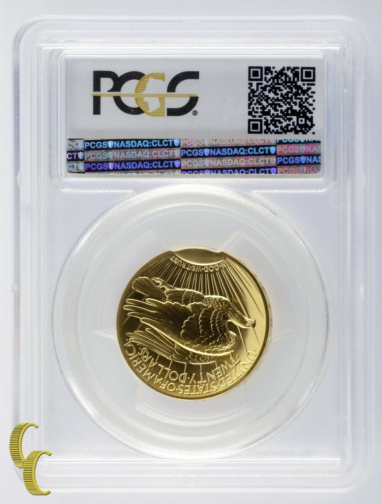 2009 20$ Ultra High Relief Double Eagle Gold PCGS Graded MS70