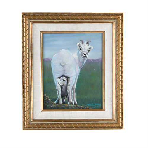 "Peek-A-Boo" By Anthony Sidoni 2002 Signed Oil Painting 15"x13"
