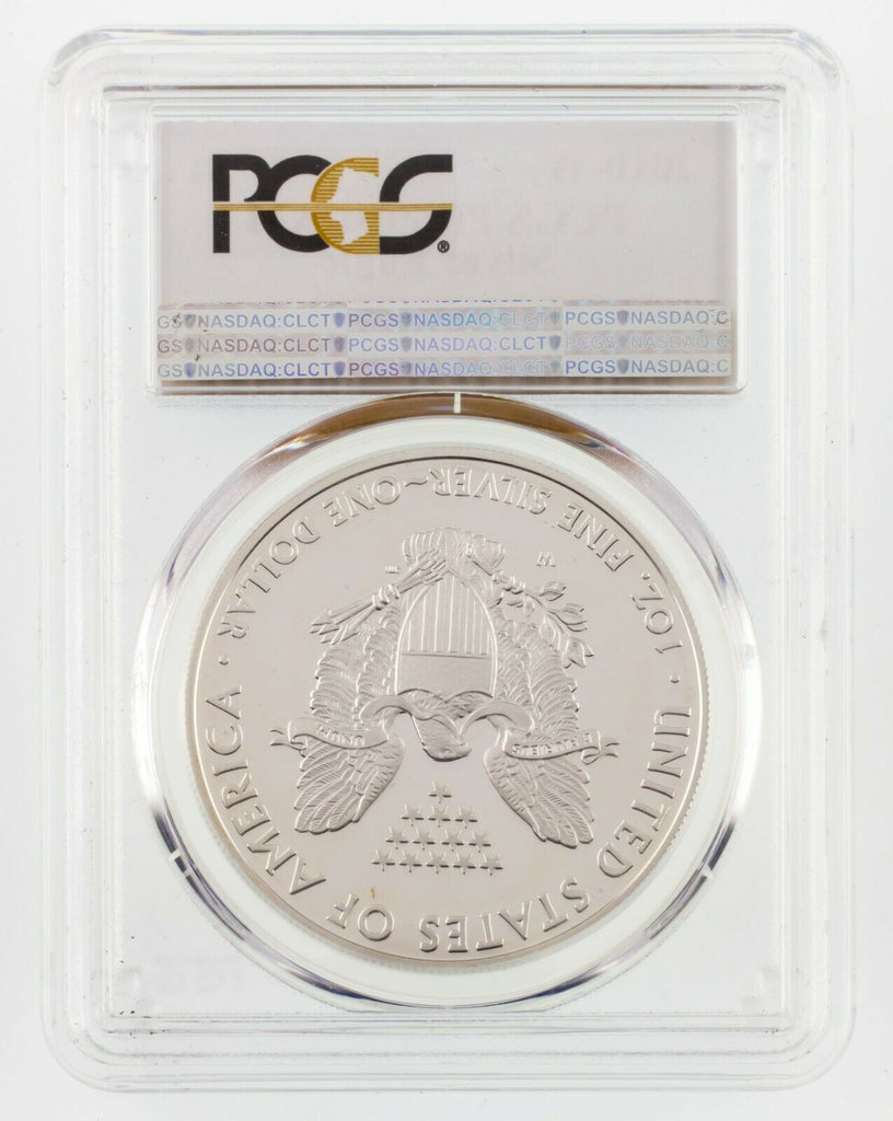 2010-W $1 Silver American Eagle Graded by PCGS as PR69DCAM