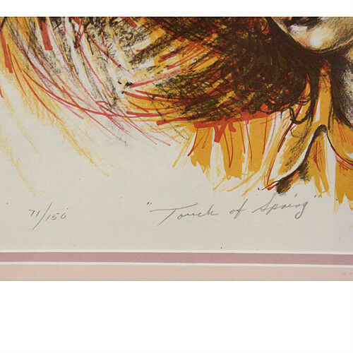"Touch of Spring" By Anthony Sidoni Signed Limited Edition #71/150 Lithograph