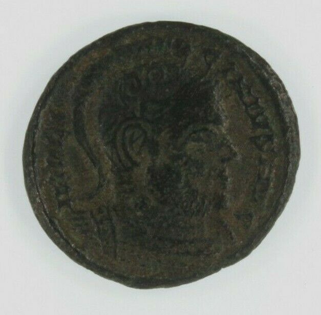321 AD Roman Empire AE3 // Constantine the Great // VIRTVS EXERCIT // Siscia