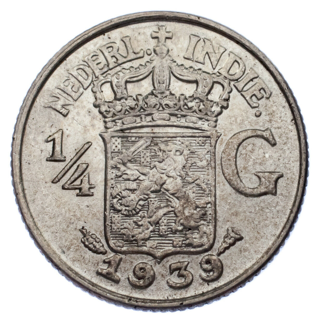 Netherlands East Indies 7-Coin Set // Stuvier, Cents, Gulden