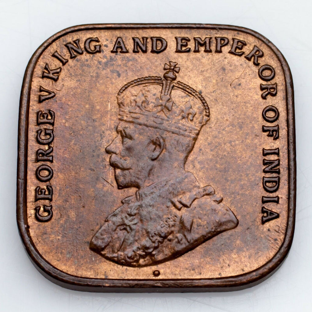 1920 Straits Settlements 1 Cent Coin (Brilliant Uncirculated, BU) 1c KM# 32