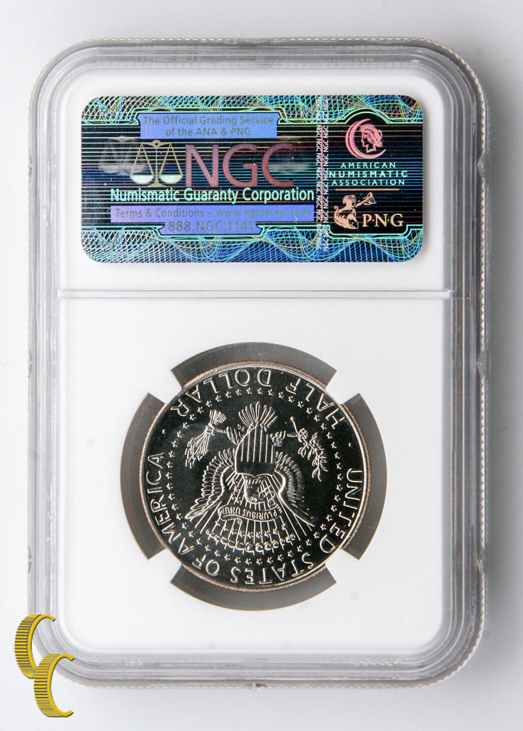 2014-D 50¢ Kennedy Clad High Relief Graded by NGC as SP-67 Early Releases