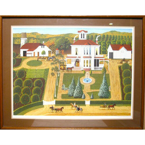 "Hollenbeck Mansion" By Herb Fillmore Signed Ltd Edition #140/500 Lithograph