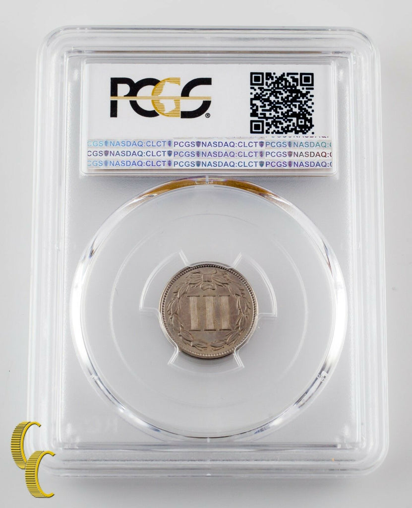 1879 Proof Three Cent Nickel 3CN PCGS Graded PR66