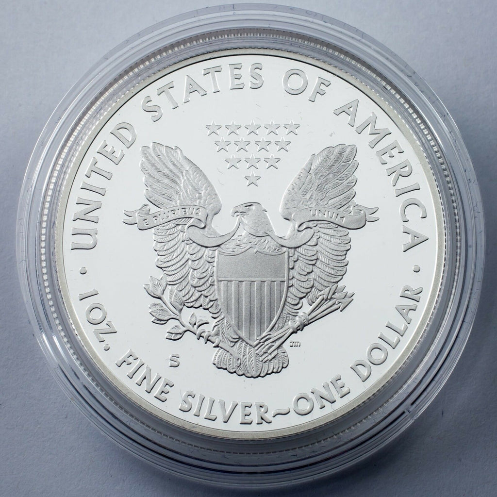 2012-S American Eagle West Point Two-Coin Silver Set w/ Box, CoA, and Case